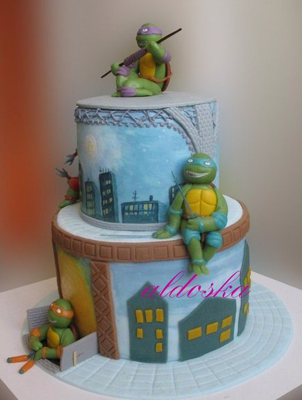 Teenage Mutant Ninja Turtles Cake