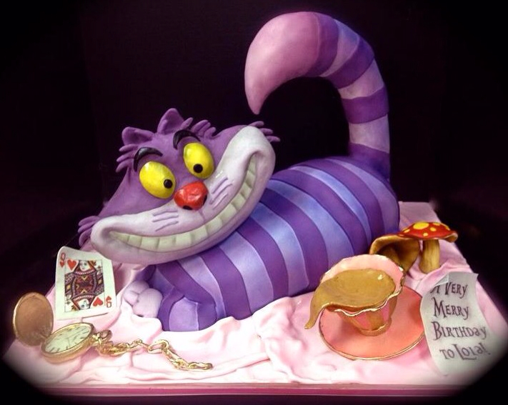 Cheshire Cat Cake