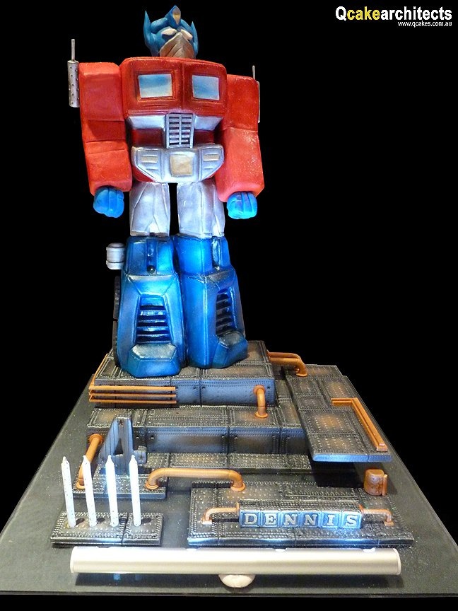 Transformers Cake