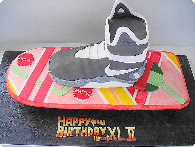 Back To The Future Cake 