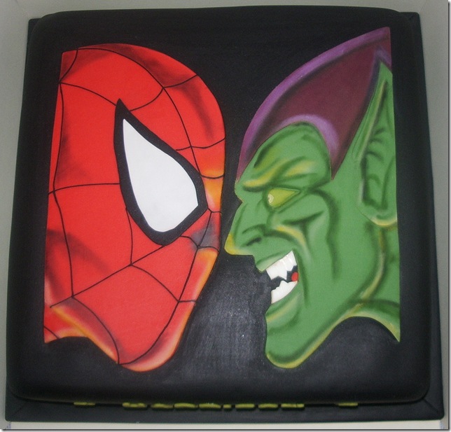 Spider-Man vs. Green Goblin Cake