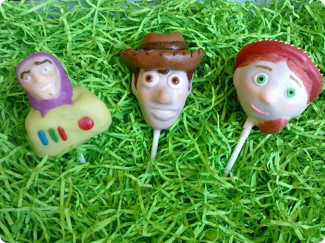 Toy Story Cake Pops