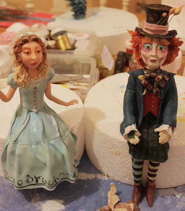 Alice in Wonderland Cake