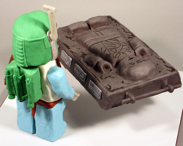 LEGO Boba Fett Cake