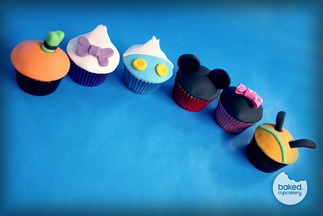 Mickey Mouse Clubhouse Cupcakes