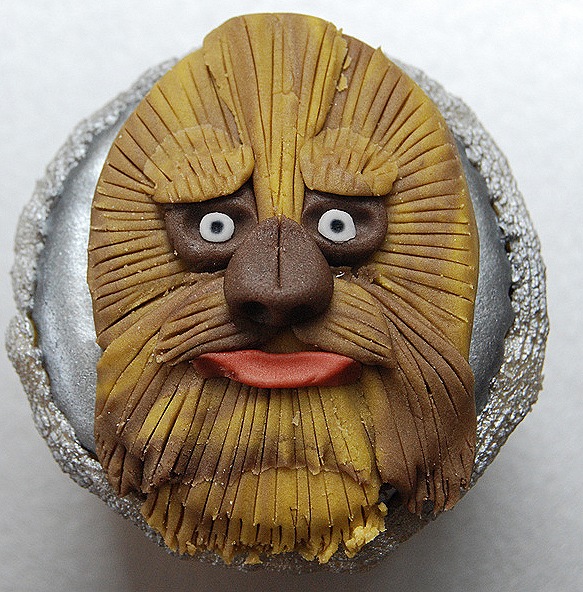 Chewbacca Cupcake