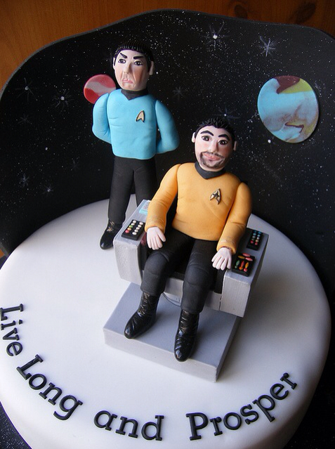 Star Trek Cake