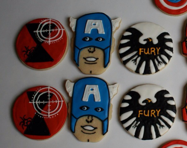 Avengers Cookies 