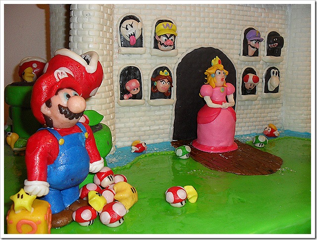 Mario Gingerbread House