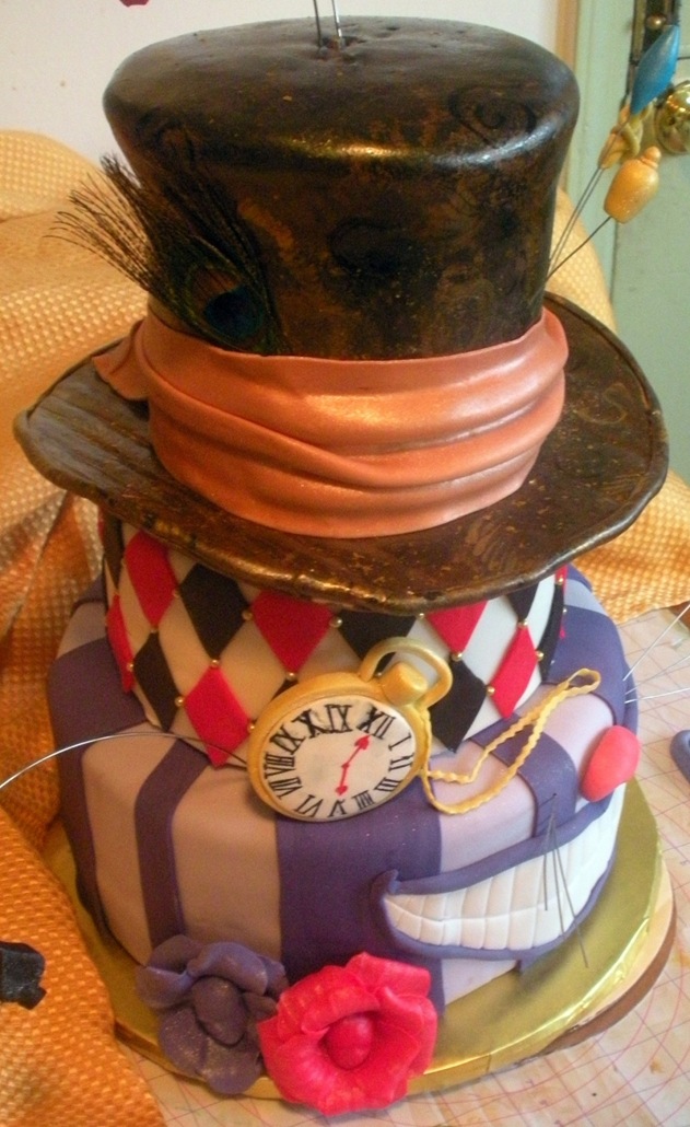 Alice in Wonderland Cake