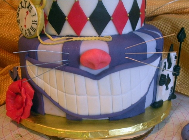 Alice in Wonderland Cake