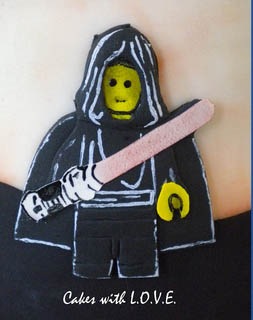 LEGO Luke Skywalker Cake