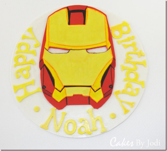 Iron Man Cake Topper 