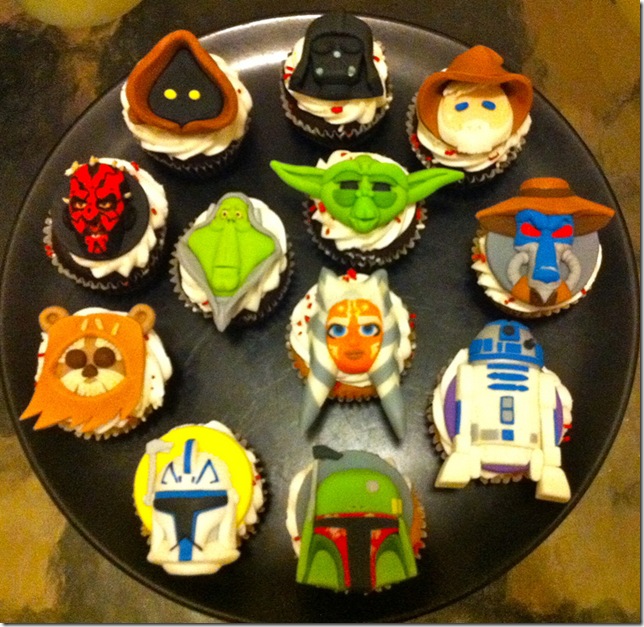 Star Wars Cupcakes 