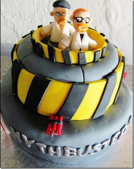 MythBusters Cake