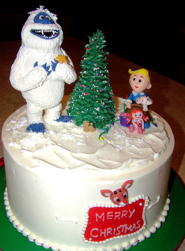 Rudolph The Red Nosed Reindeer Cake