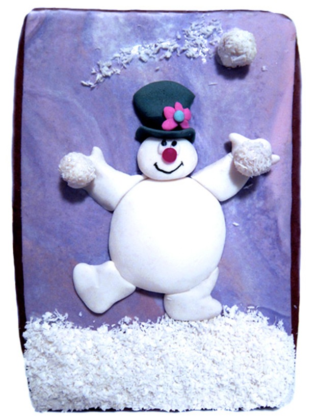 Frosty the Snowman Cookie