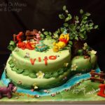 Wonderful Winnie the Pooh First Birthday Cake