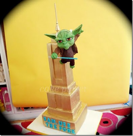 Yoda Cake 
