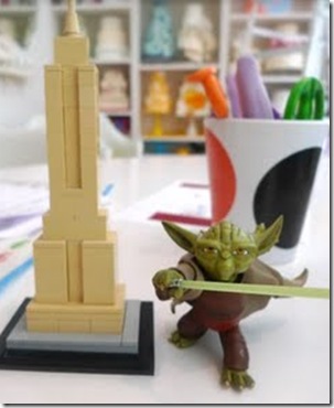Yoda and the Empire Stare Building