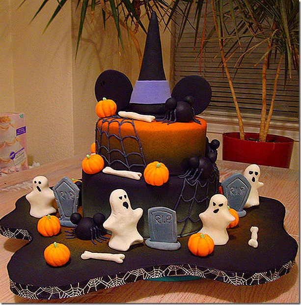 Disney Halloween Cake