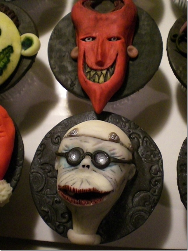 Nightmare Before Christmas Cupcakes