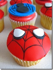 Spider-Man Cupcake