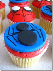 Spider-Man Cupcakes 
