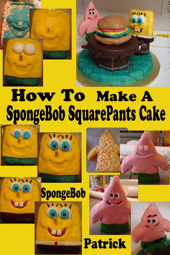 How To Make SpongeBob SquarePants Cake