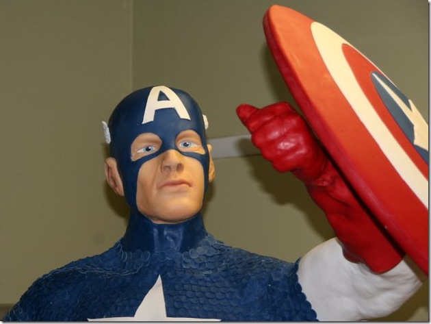 Captain America Cake