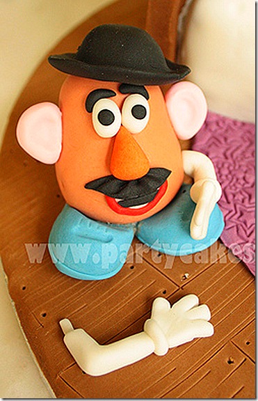 Mr. Potato Head Cake