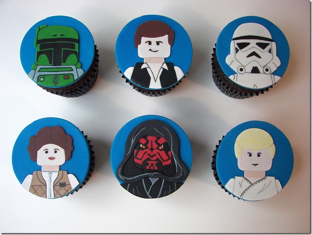 LEGO Star Wars Cupcakes