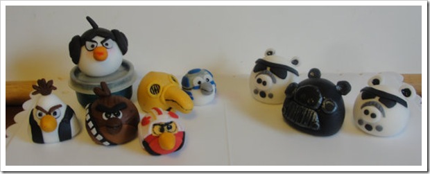 Angry Birds: Stars Wars Cake Toppers