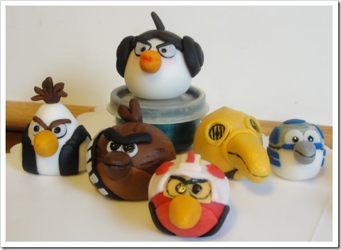 Angry Birds: Stars Wars Cake Toppers