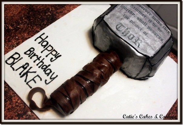 Thor Birthday Cake