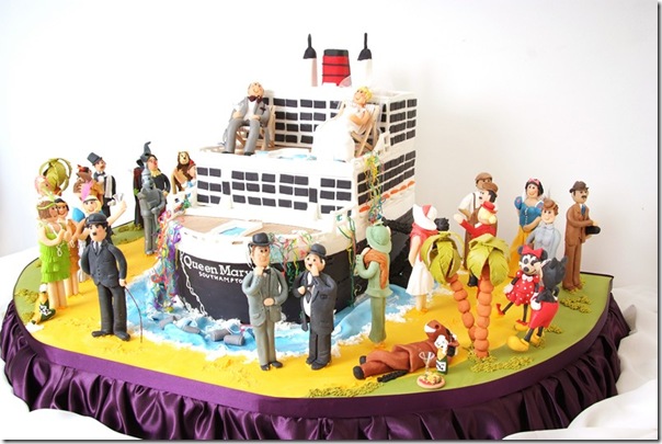 Queen Mary 2 Cake