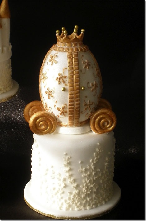 Fabergé Cinderella Carriage Cake
