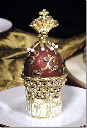 Fabergé Egg Cake