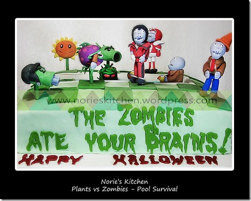 Plants vs. Zombies Cake