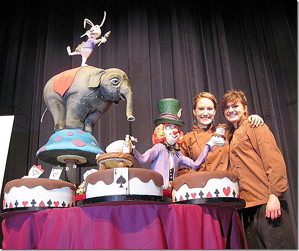 Alice in Circusland Cake