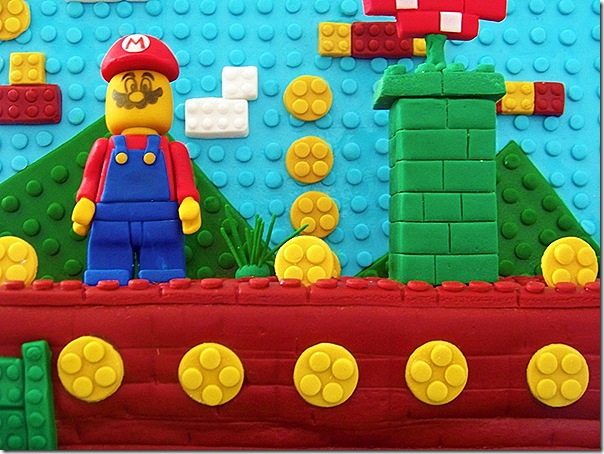 LEGO Mario Cake