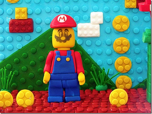 LEGO Mario Cake