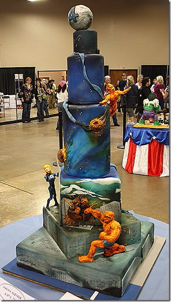 Fantastic Four Cake