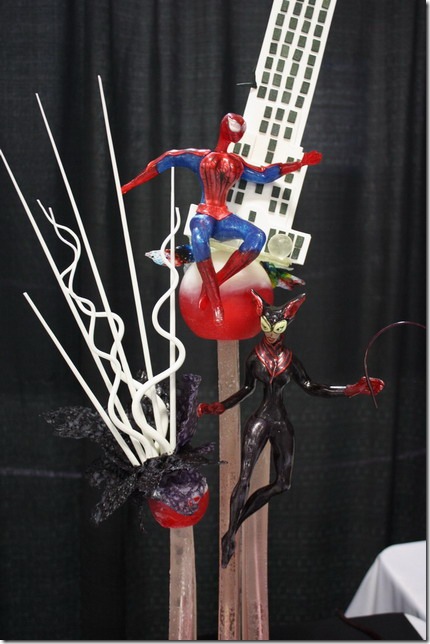 Spider-Man Sugar Sculpture