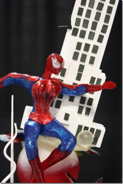 Spider-Man Sugar Sculpture
