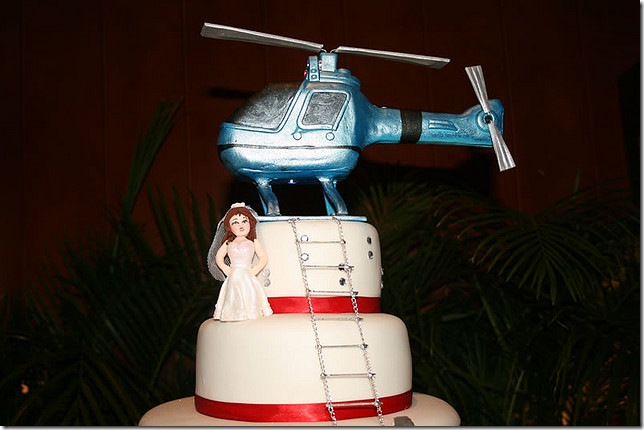 James Bond Wedding Cake