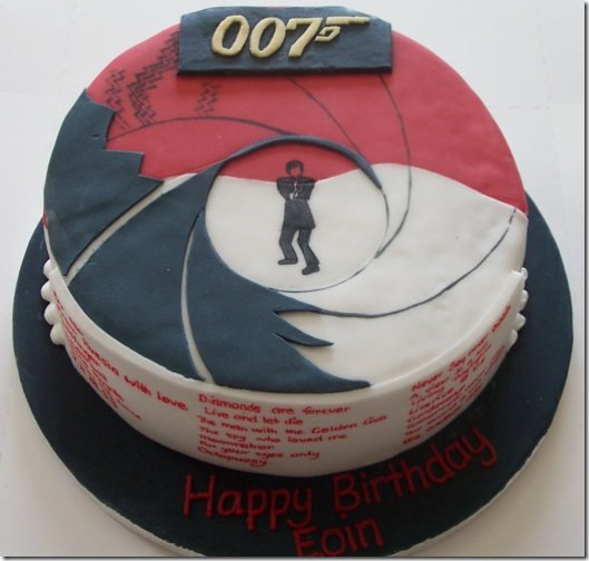 James Bond Cake