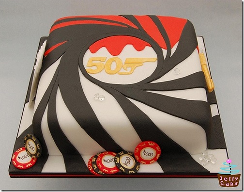 James Bond Cake