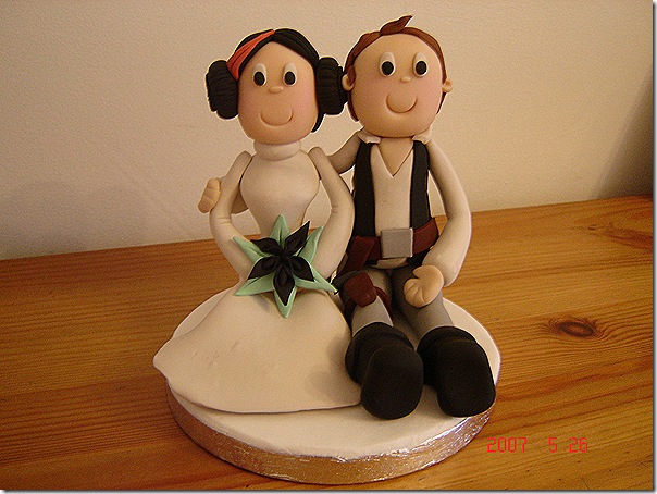 Star Wars Wedding Cake Topper 01