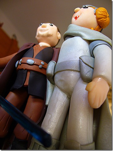 Anakin and Padme Wedding Cake Topper